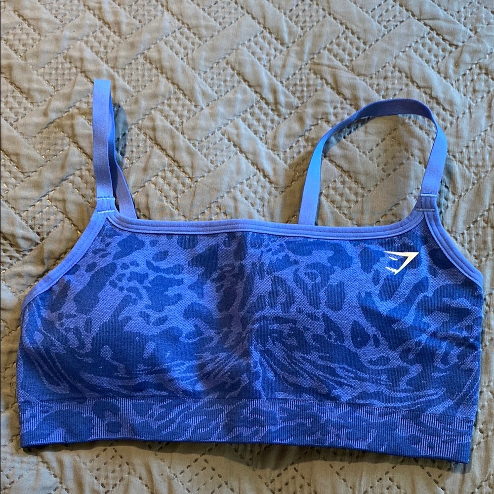 GYMSHARK ADAPT SAFARI SEAMLESS SPORTS BRA